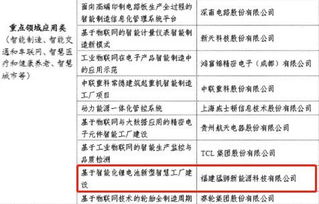 猛獅科技鋰電池智慧工廠建設項目入選工信部物聯網創新項目名單